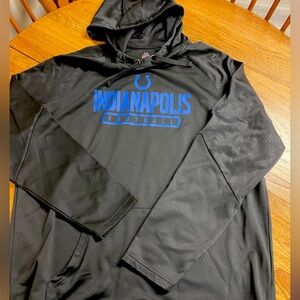 NFL Indianapolis colts majestic hooded dri fit sweatshirt